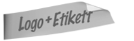 Logo + Etikett